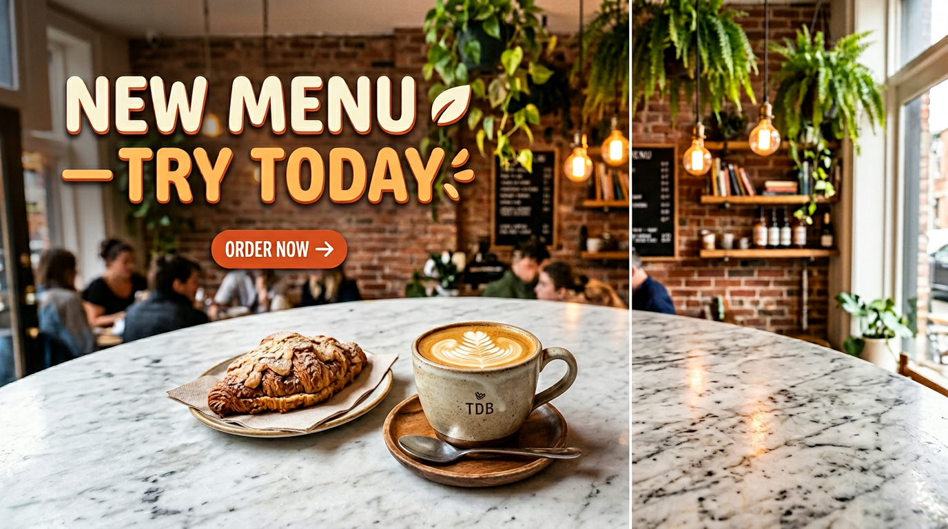 New Menu — Try Today